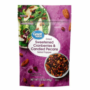 Great Value Dried Cranberries & Candied Pecans, 3.5 oz