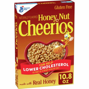 Honey Nut Cheerios Heart Healthy Cereal, 10.8 OZ Box