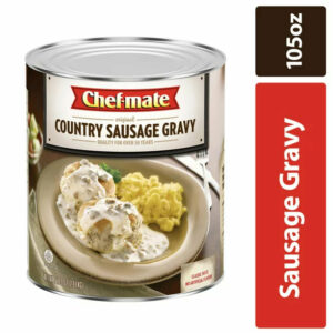 Chef-mate Country Sausage Gravy, Original Sausage Gravy, 105 Oz can