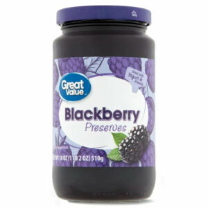 Great Value Preserves, Blackberry, 18 oz