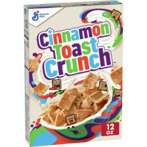 Original Cinnamon Toast Crunch Breakfast Cereal, 12 OZ Cereal Box