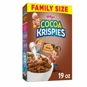 Kellogg’s Cocoa Krispies Original Cold Breakfast Cereal, 19 oz