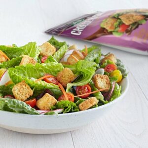 Fresh Gourmet Salad Topping Packaged Meals Cheese and Garlic Croutons, 5oz