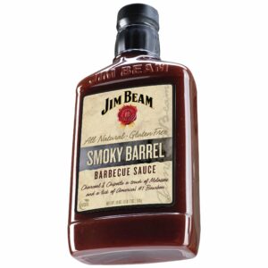 Jim Beam Smoky Barrel Barbecue Grilling Sauce, 18 oz