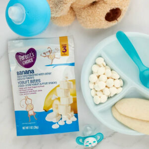 Parent’s Choice Banana Yogurt Bites, Baby Food Stage 3 Toddler Snacks, 1oz Pouch