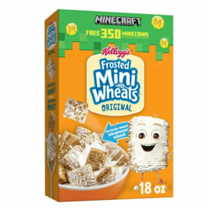 Kellogg’s Frosted Mini-Wheats Original Cold Breakfast Cereal, 18 oz