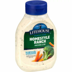 Litehouse Homestyle Ranch Refrigerated Salad Dressing & Dip, 20 Fluid oz Bottle