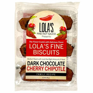 Lola’s Fine Biscuits – Dark Cherry Chocolate Chipotle