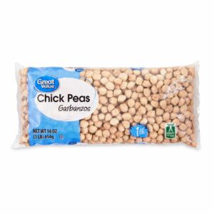 Great Value Chick Peas Garbanzos, 1 lb