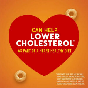 Honey Nut Cheerios Heart Healthy Cereal, 10.8 OZ Box