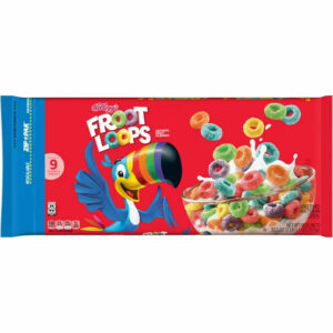 Kellogg’s Froot Loops Original Cold Breakfast Cereal, 32.1 oz