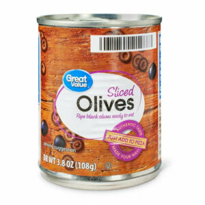 Great Value Sliced Ripe Olives 3.8oz