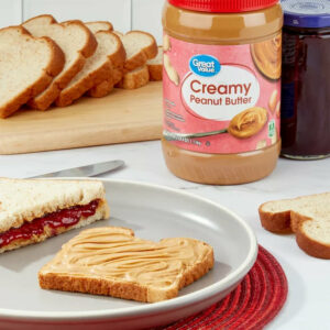 Great Value Creamy Peanut Butter, 40 oz Jar