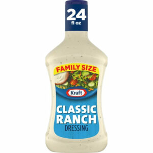 Kraft Classic Ranch Salad Dressing Family Size, 24 fl oz Bottle