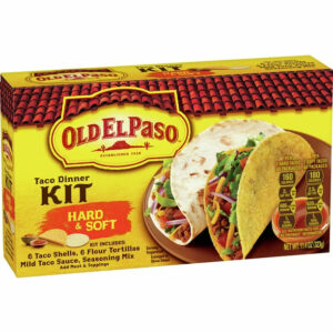 Old El Paso Taco Dinner Kit, Hard & Soft, 11.4 oz.