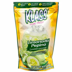 Klass Aguas Frescas, Limon-Pepino (18 – Pack) 14.1 oz