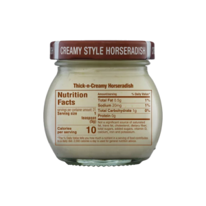 Inglehoffer Cream Style Horseradish, 3.75 oz