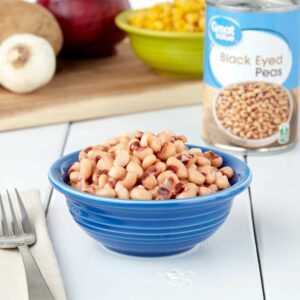 Great Value Canned Black Eyed Peas, 15.5 oz Can