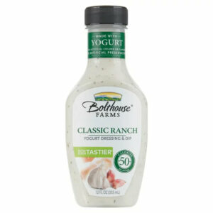 Bolthouse Farm’s Classic Ranch Refrigerated Yogurt Salad Dressing, 12 Fluid oz Bottle