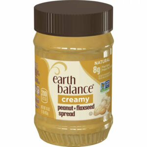 Earth Balance Creamy Peanut Butter and Flaxseed, 16 oz.