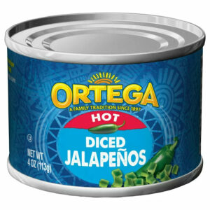 Ortega Hot Diced Jalapenos, 4 oz