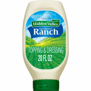 Hidden Valley Gluten Free Keto-Friendly Original Ranch Salad Dressing and Topping, 20 fl oz