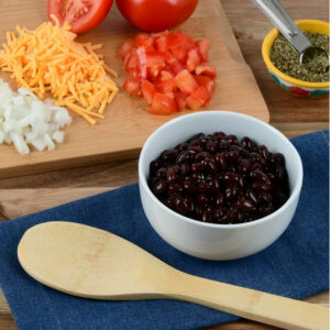 Great Value, No Salt Added, Canned Black Beans, 15 oz Can