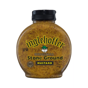 Inglehoffer Original Stone Ground Mustard, Squeeze Bottle, 10 oz