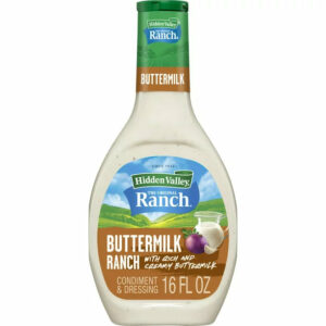 Hidden Valley Gluten Free Buttermilk Ranch Salad Dressing and Topping, 16 fl oz