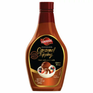 Coronado Cajeta Classic 23.28 oz Bottle, Dulce de Leche Flavored Creamy Syrup