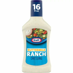 Kraft Buttermilk Ranch Salad Dressing, 16 fl oz Bottle