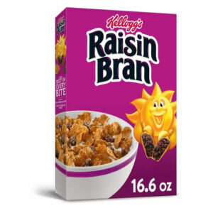 Kellogg’s Raisin Bran Original Cold Breakfast Cereal, 16.6 oz