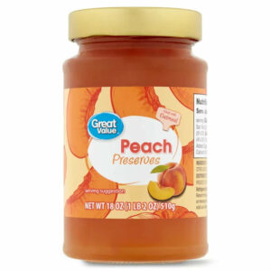 Great Value Peach Preserves, 18 oz