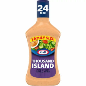 Kraft Thousand Island Salad Dressing Family Size, 24 fl oz Bottle