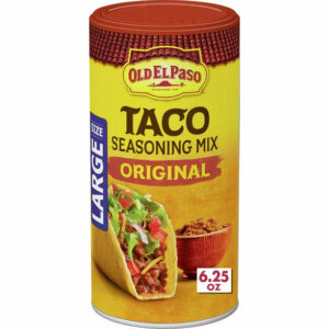 Old El Paso Taco Seasoning, Original, Large Size, 6.25 oz.