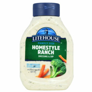 Litehouse Homestyle Ranch Refrigerated Salad Dressing & Dip, 20 Fluid oz Bottle