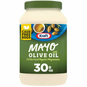 Kraft Mayo with Olive Oil Reduced Fat Mayonnaise, 30 fl oz Jar