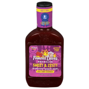 Famous Dave’s Sweet & Zesty BBQ Sauce, 20 oz