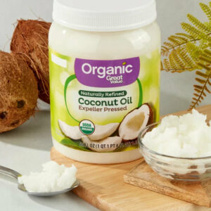 Great Value Organic Naturally Refined Coconut Oil, 56 fl oz