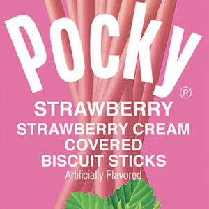 Pocky Glico Strawberry Creme Covered Biscuit Sticks, 1.41 Oz