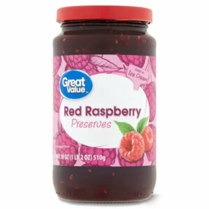 Great Value Red Raspberry Preserves, 18 oz