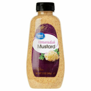 Great Value Horseradish Mustard, 12 oz