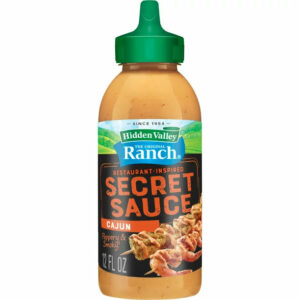 Hidden Valley The Original Ranch Secret Sauce, Cajun, 12 Fluid Ounce Squeezable Bottle