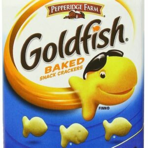 GOLD FISH BAKED SNACK CRACKERS ORIGINAL 6.6oz(187 G) PACK OF 6