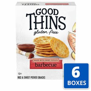 GOOD THINS GLUTEN FREE BARBECUE 3.5 OZ (100G) PACK OF 6