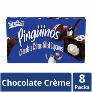 MARINELA PINGUINOS CHOCOLATE CREME-FILLED CUPCAKE 11.28oz(320g)PACK OF 6