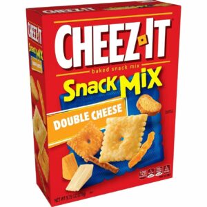 CHEEZ IT BAKED SNACK MİX DOUBLE CHEESE 9.75oz(276g) PACK OF 6