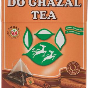 DO GHAZAL TEA GARDEN FRESH CEYLON CINNAMON TEA 25TEA BAGS PACK OF 6