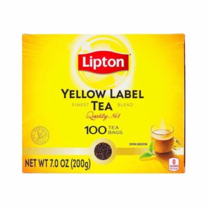 Lipton YELLOW LABEL TEA 100 TEA BAGS 7 OZ(200g) PACK OF 6