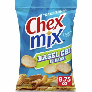 CHEX MIX BAGEL CHIP IS BACK! 8.75 OZ(248g) PACK OF 6